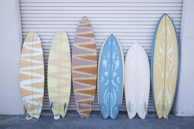 RYAN BURCH & DERRICK DISNEY SURF BOARD