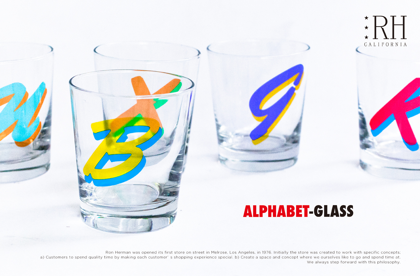 Alphabet Glass
