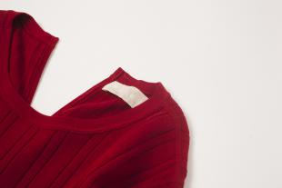 R JUBILEE
Waist Tuck Long  Tee & Rib Cardigan