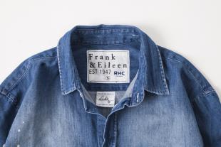 Frank&Eileen for RHC
LUKE Denim Paint Shirt