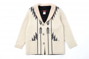 CENTINELA TRADITIONAL ARTS
Wool Woven Jacket With Knitted Sleeve