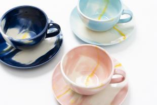 Marble Cup＆Saucer