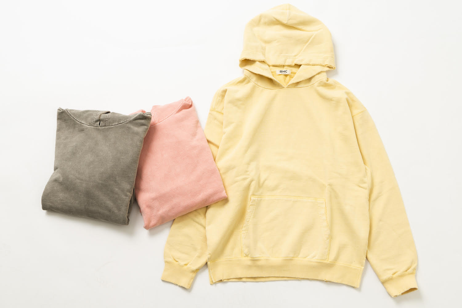 Distress Hoodie&Pull over