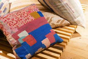 Vintage Quilt Cushion
