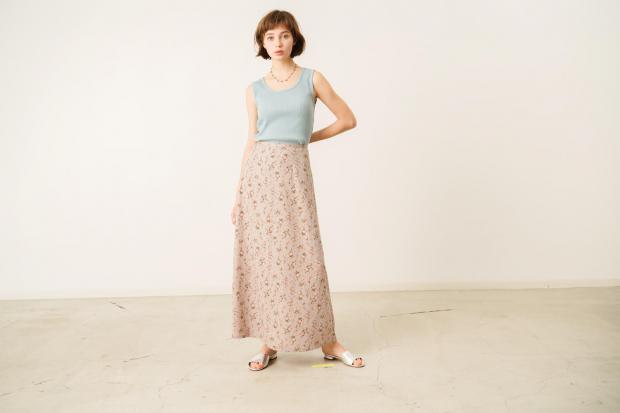 Flower print Skirt & Dress
