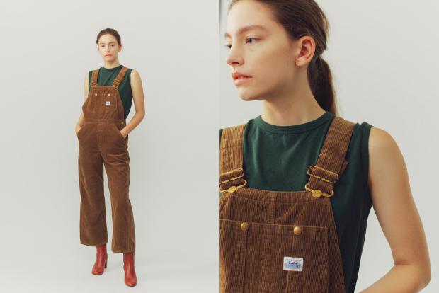 Corduroy Low-Back Overall