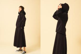 Double Knit Hoodie & Skirt