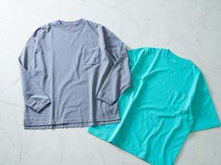 Wide Pocket Tee & L/S Tee
New Color