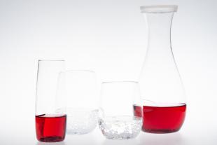 Decanter with Siliconelid