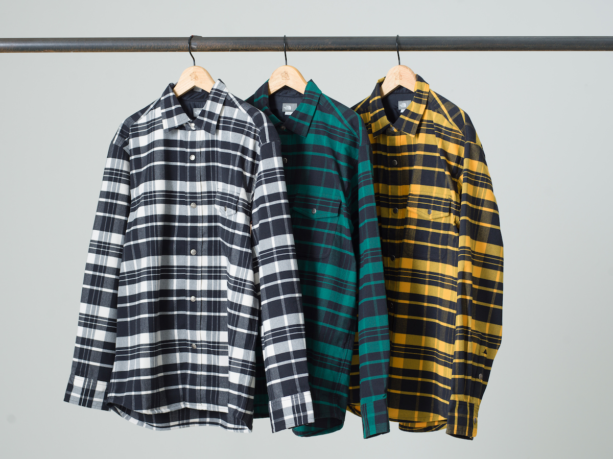 Stretch Long Sleeve Flannel Check Shirt