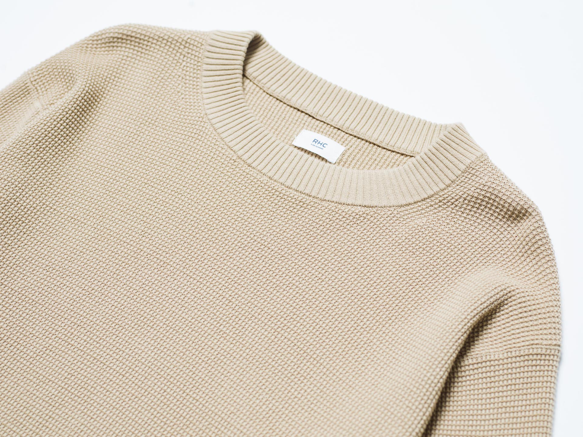 Micro Waffle Pullover