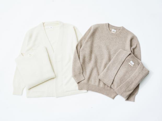Undyed Cashmere
Cardigan&Pullover