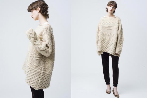 Patchwork Cable Knit