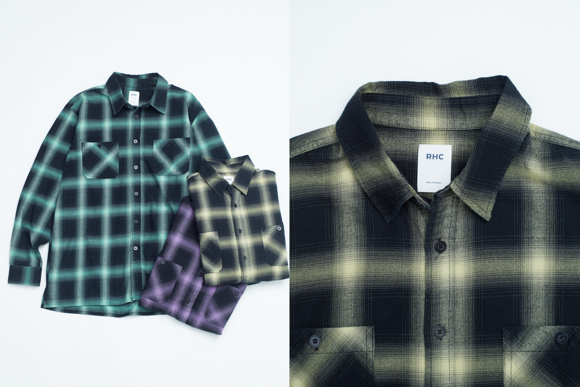 Ombre Work Shirts｜Pick Up Item | RHC ronherman