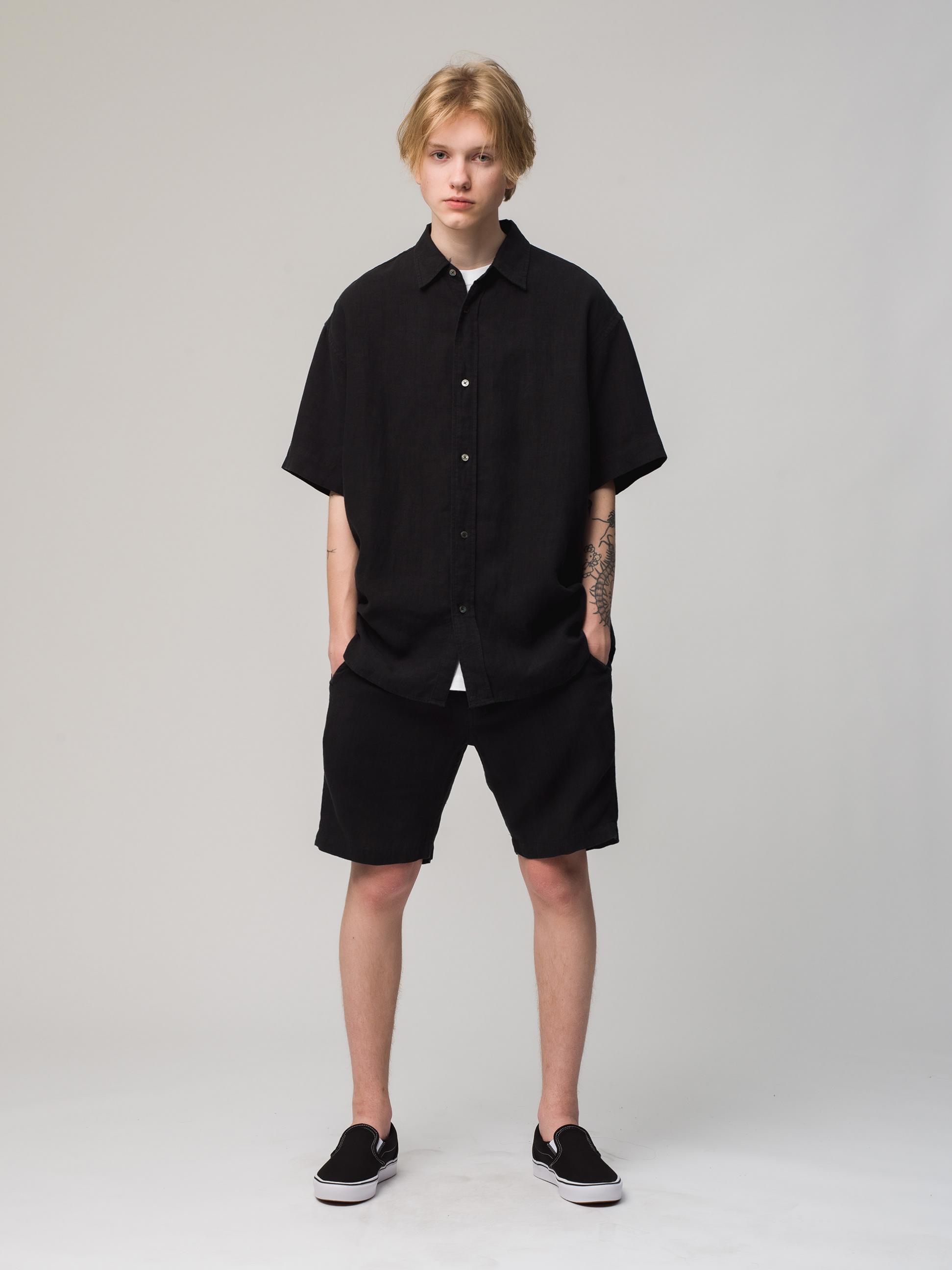 Linen Short Sleeve Shirts&Shorts