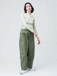 Wide Military Pants