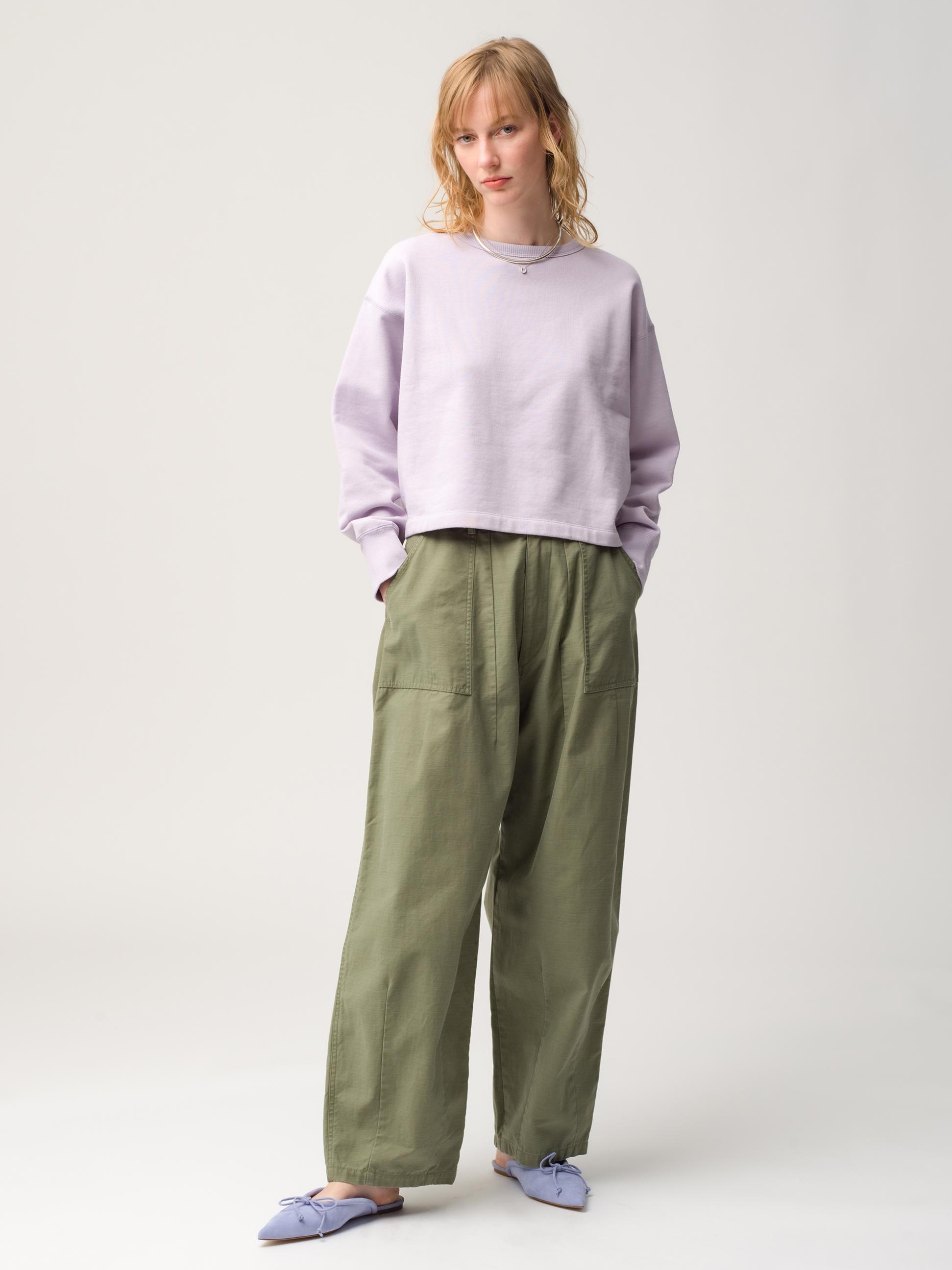 Wide Military Pants