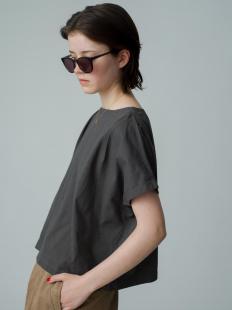 French Sleeve Tuck Top
