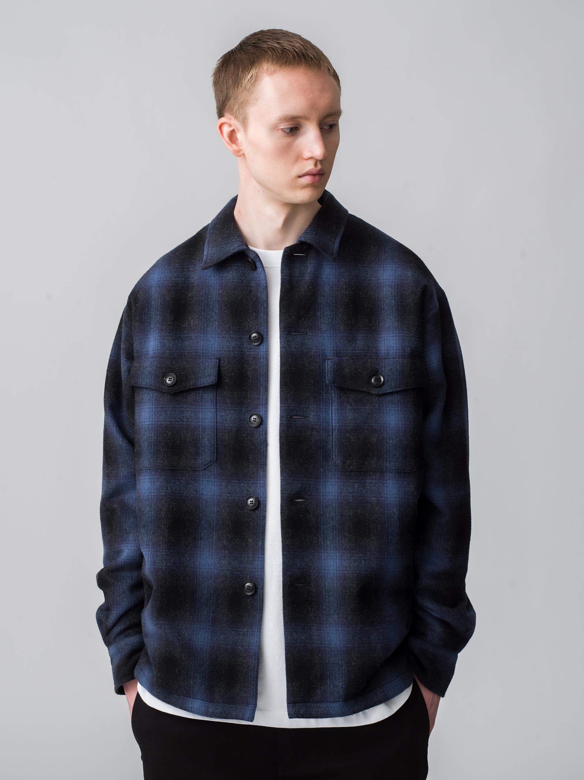 RHC Checked CPO Shirt Jacket