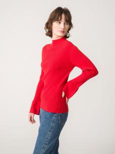 Bell Sleeve Knit Pullover