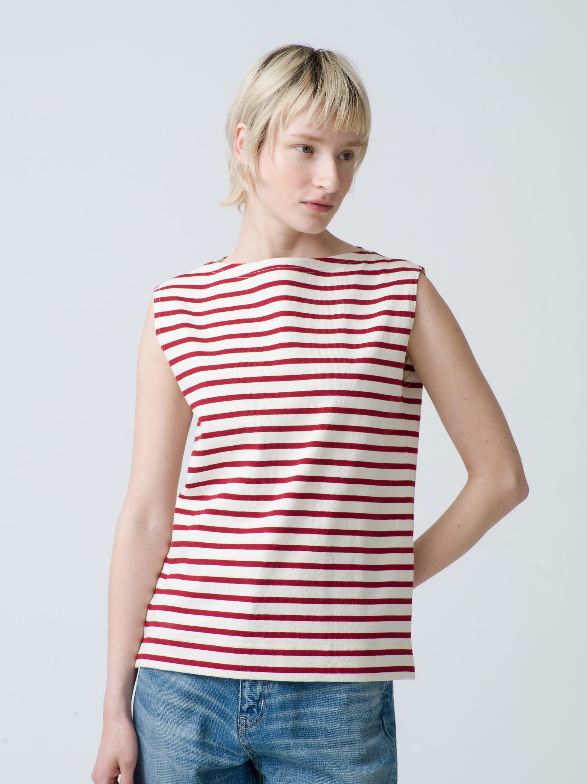 Striped Sleeveless Top