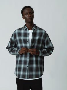 Indigo Checked Shirt