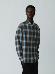 Indigo Checked Shirt