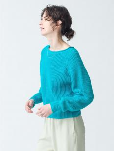 Recycled Cotton Knit Pullover