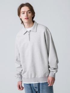 Half Zip Sweat Pullover