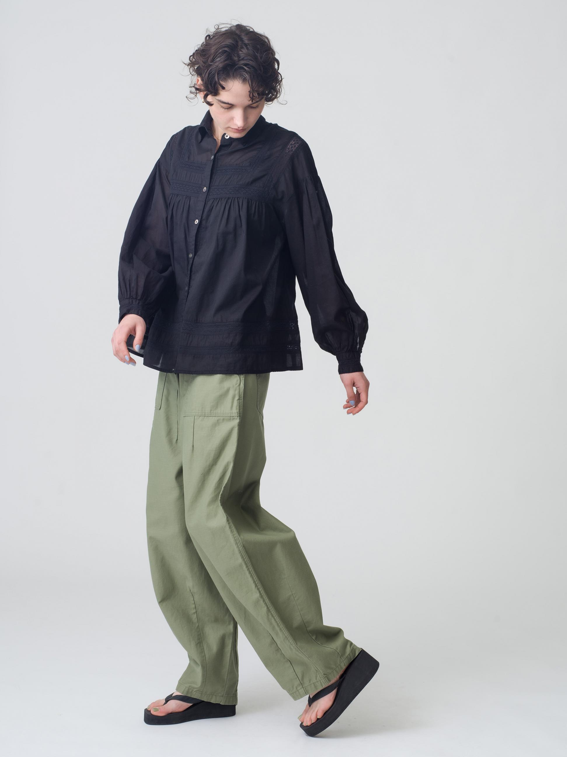 Wide Military Pants