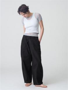 Wide Military Pants