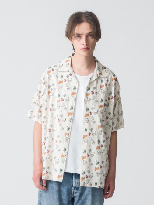 Open Collar Shirt
