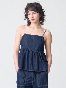 Lyocell Denim Camisole Top ＆ Easy Pants