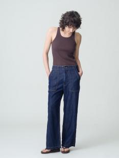 Lyocell Denim Camisole Top ＆ Easy Pants