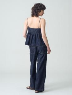 Lyocell Denim Camisole Top ＆ Easy Pants