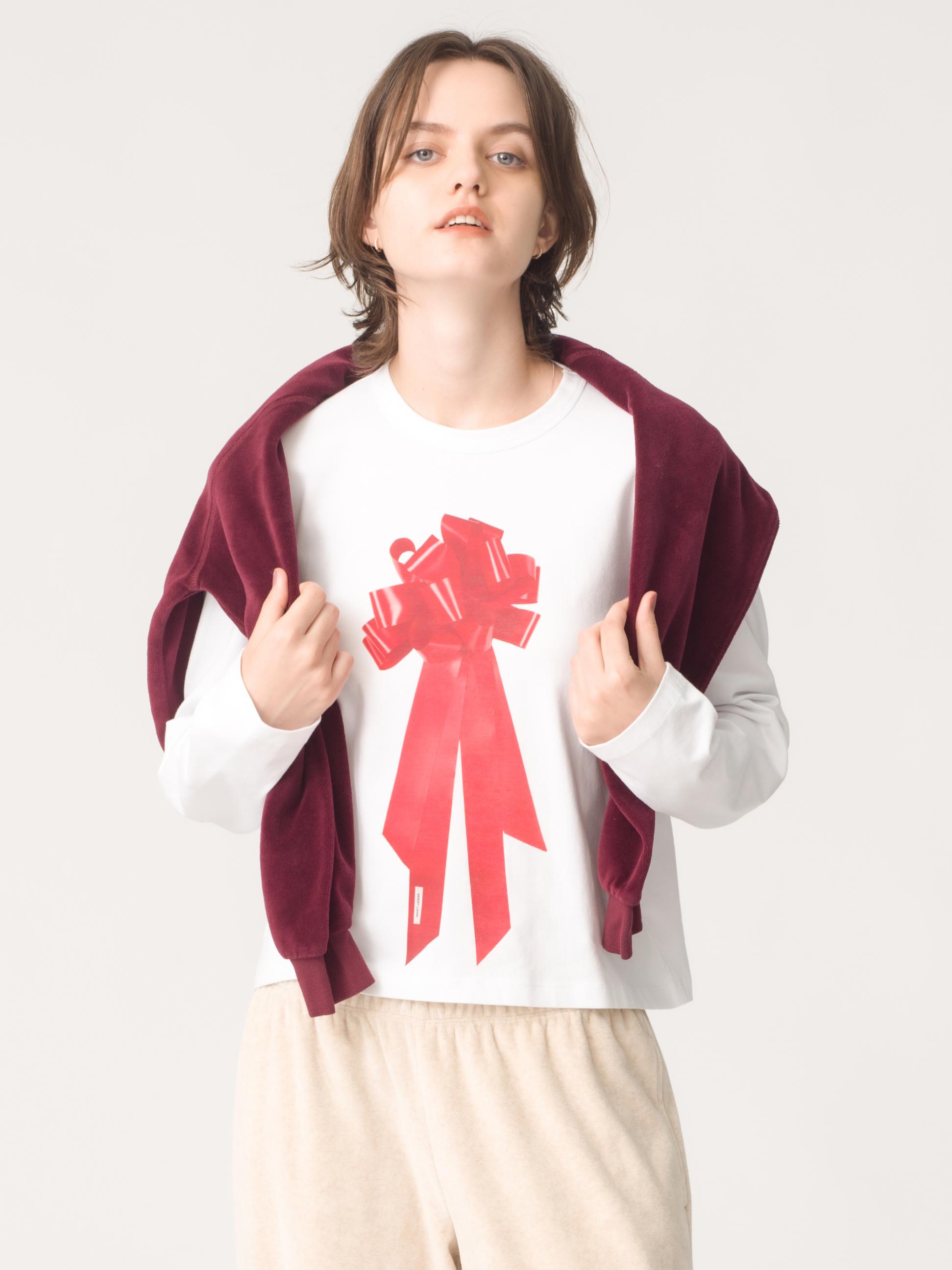 プレゼント ナップ ロングスリーブ ティー