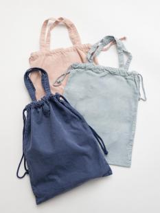 コーデュロイ 2ウェイ ドローストリング トート