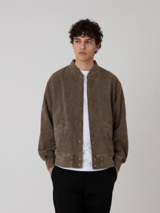 Organic Corduroy Baseball Jacket