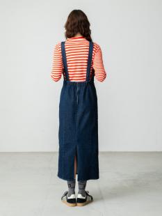 デニム エプロン ドレス
