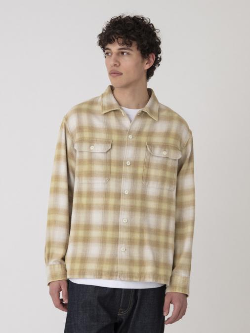 Herringbone Ombre Checked Shirt