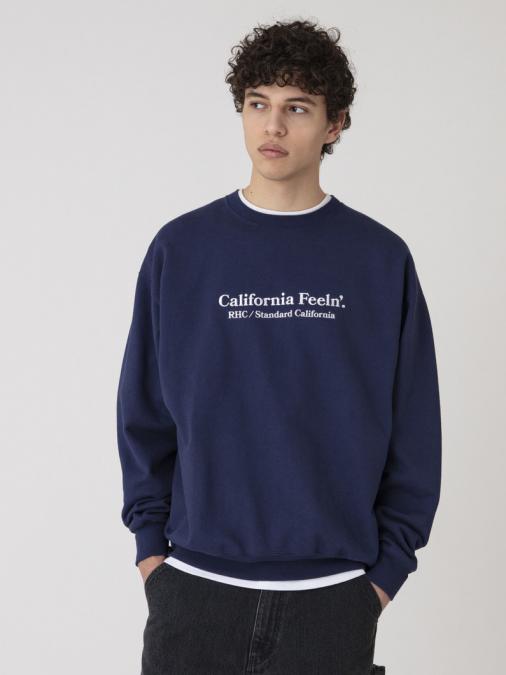 CALIFORNIA FEELN’ LOGO SWEAT PULLOVER
