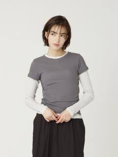 3ピース レイヤード トップス