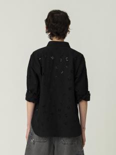 カットワーク シャツ