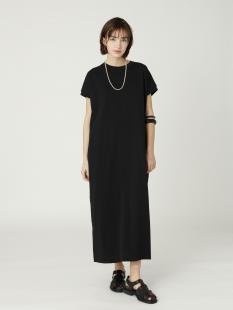 ドライコットン ジャージー ドレス＆オーバーサイズ ティー