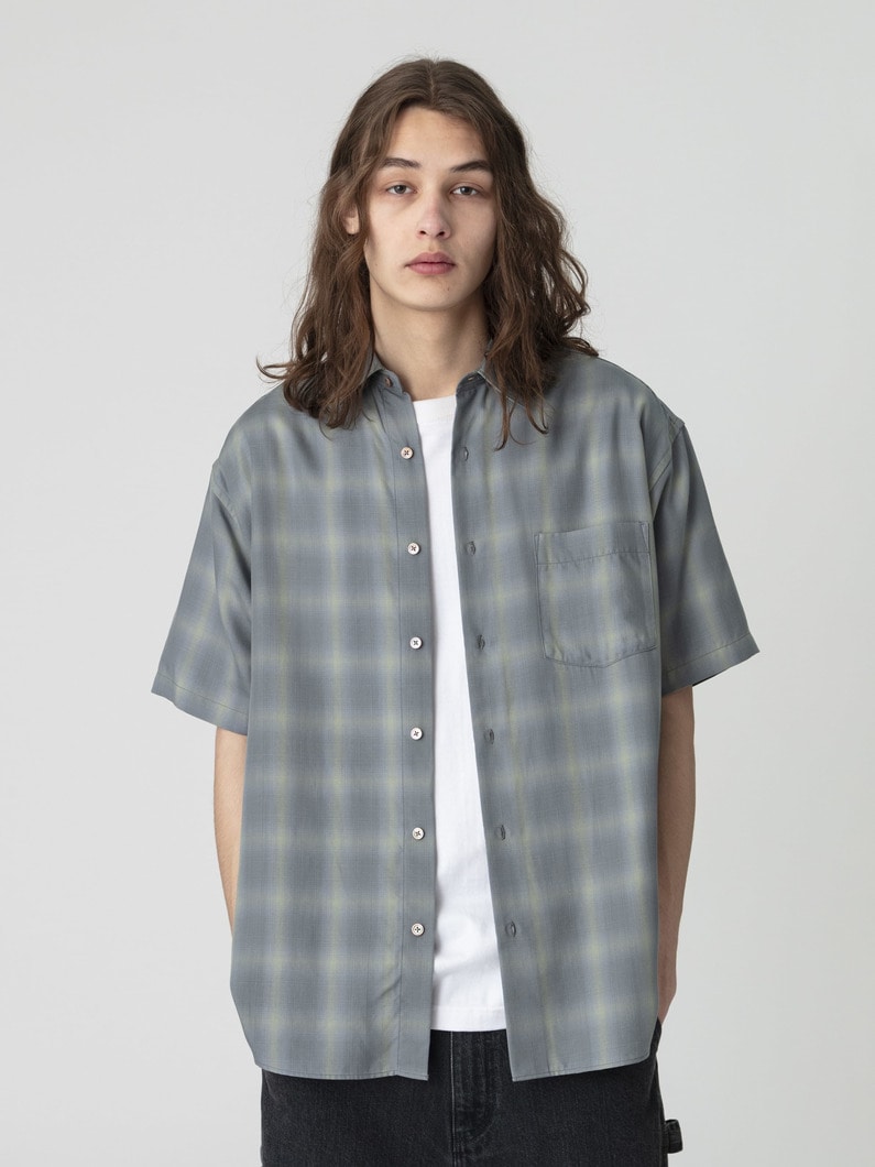 Tencel Ombre Check Shirts