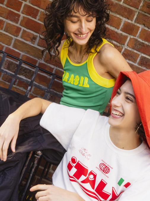 カントリー ティー&タンクトップ