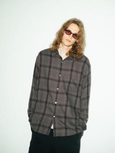 Ombre Checked Shirt