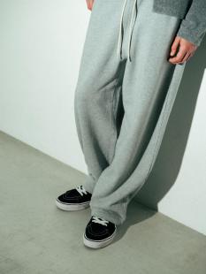 Pile Cardigan / Wide Sweat Pants