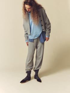 コットン カシミア カーディガン & パンツ