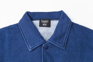 Indigo Sweat Pants & Coach Jacket 